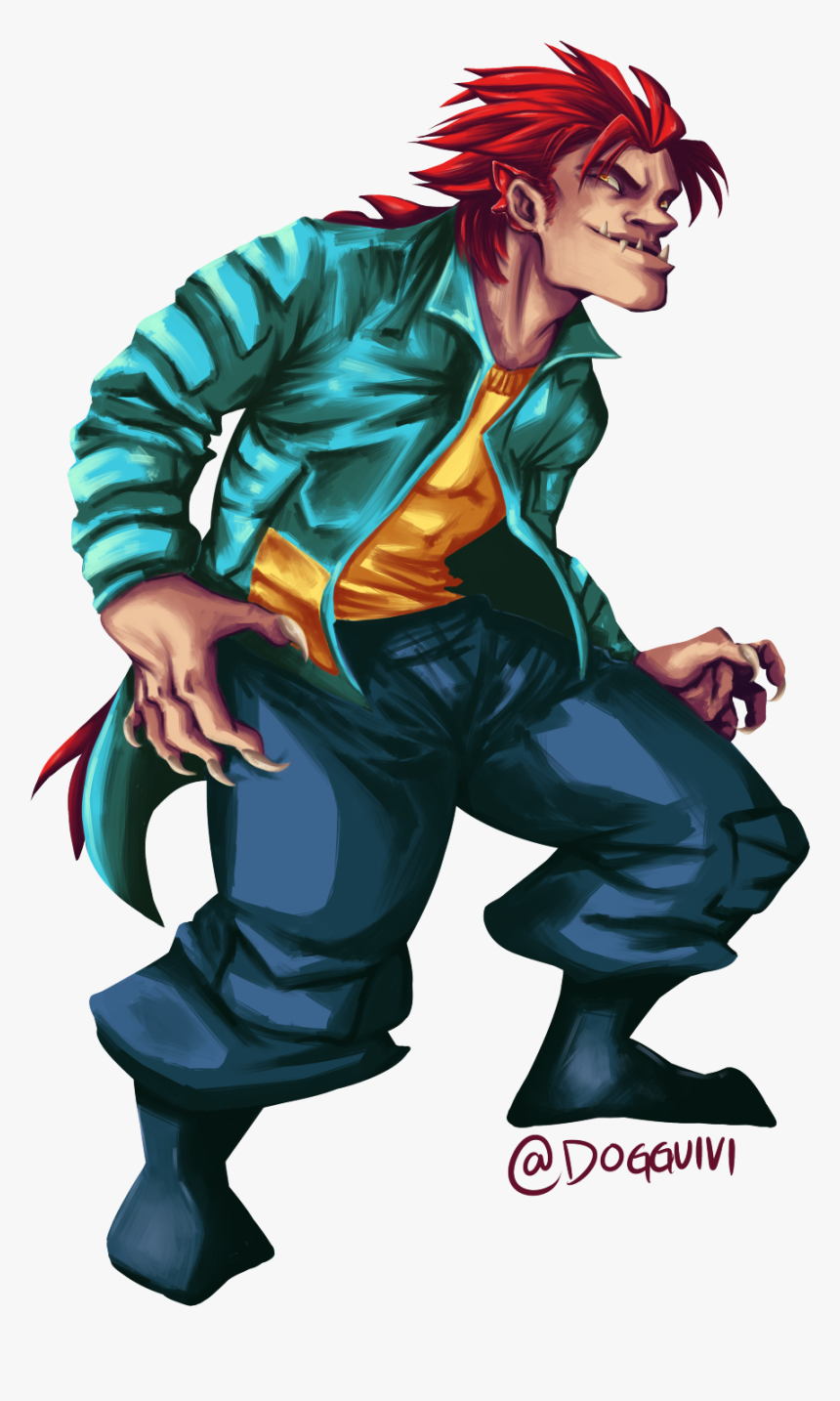 My Take On Feraligatr For Rinzu‘s Pokemon Gijinka Collab - Illustration, HD Png Download