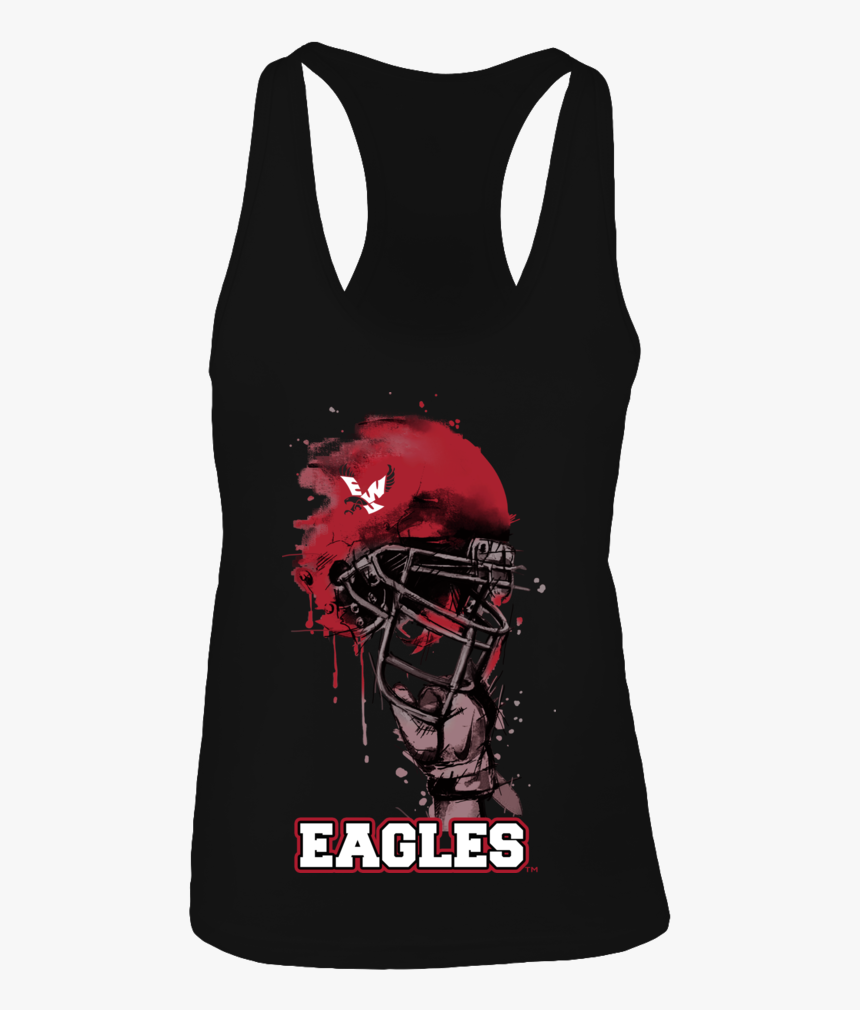 Rising Helmet Eastern Washington Eagles Shirt - Active Tank, HD Png Download