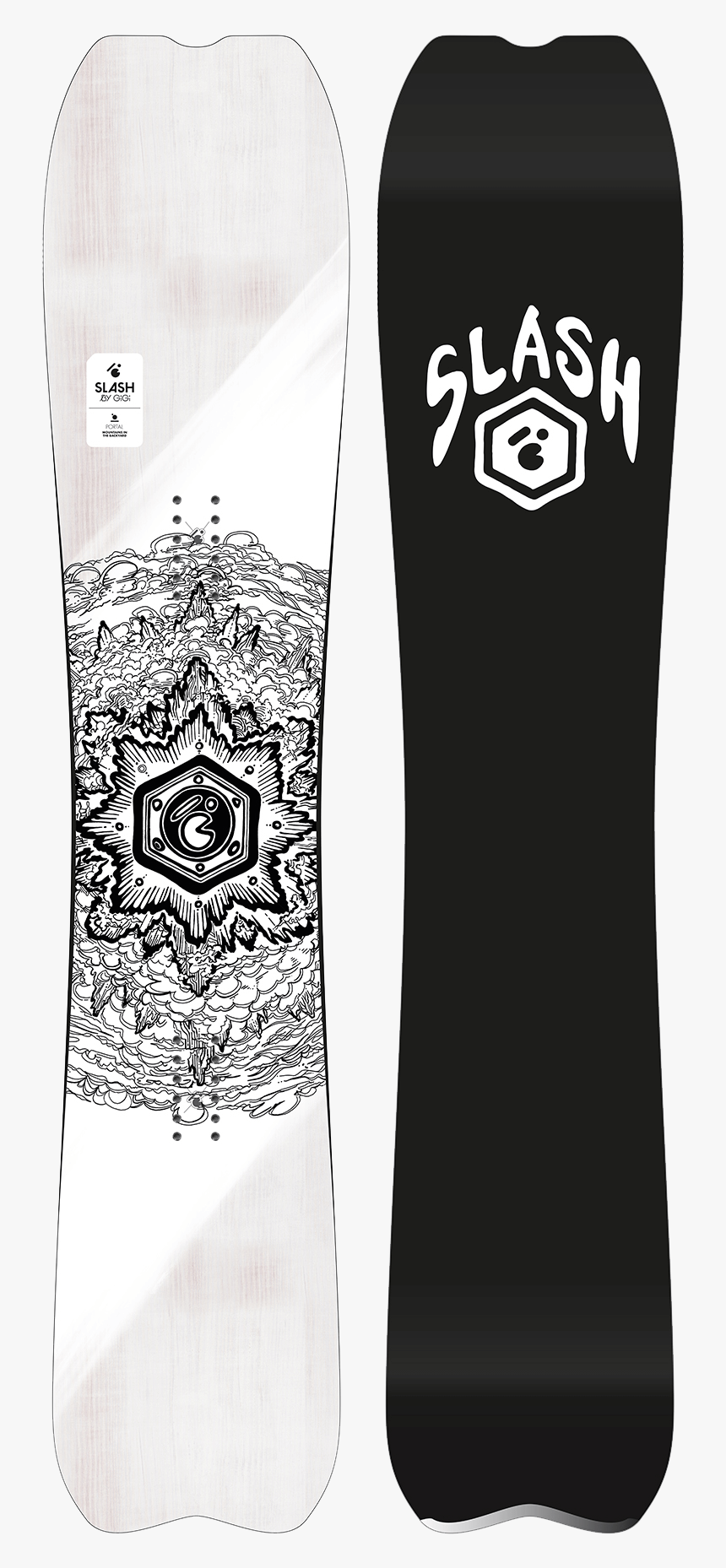 Portal - Slash Portal Snowboard, HD Png Download
