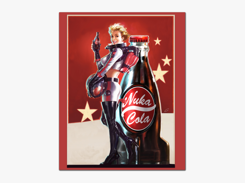 Fallout 4 Stone Slab Nuka Cola Portrait - Nuka Cola Zap That Thirst, HD Png Download