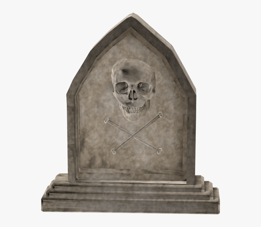 Art, Religion, Cemetery, Spirituality, Skull, Bone, - Headstone Png, Transparent Png