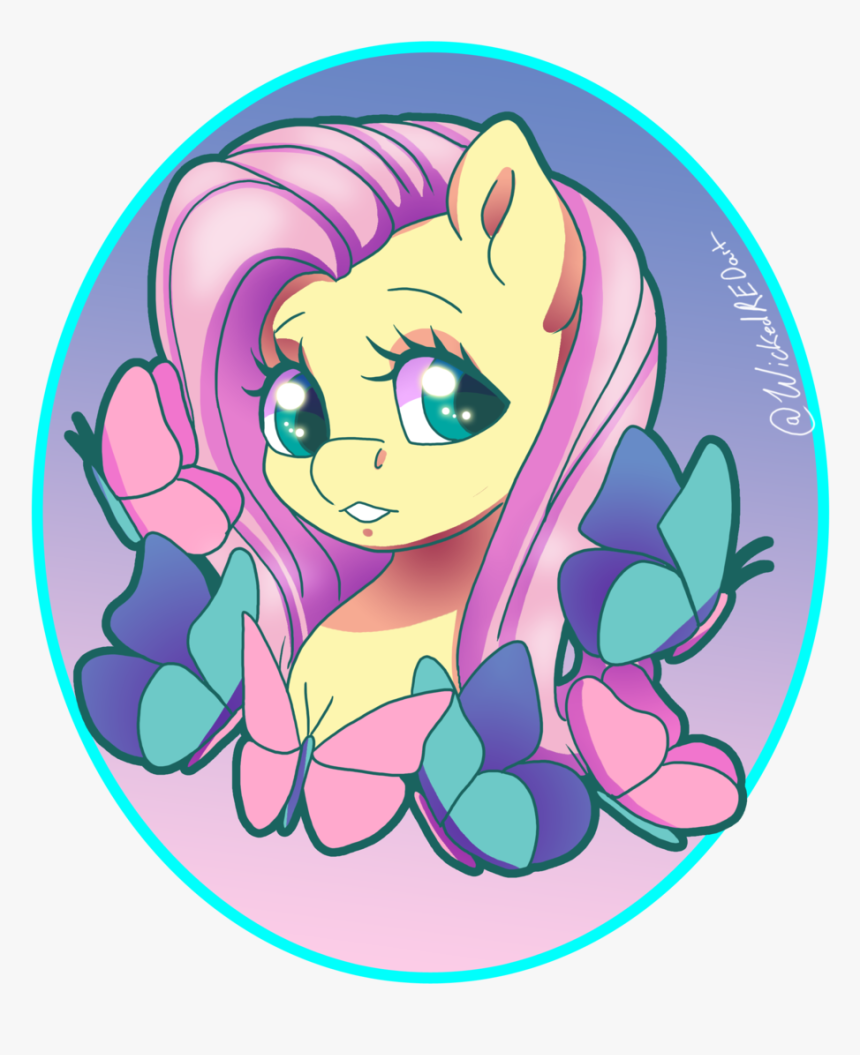 Fluttershy Badge, HD Png Download