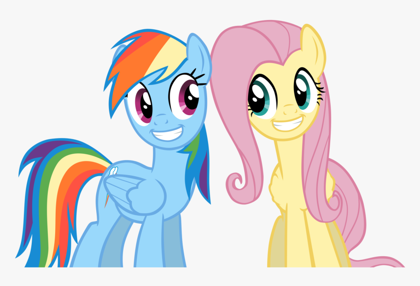 Can Someone Please Do Rainbow Dash And Fluttershy, HD Png Download