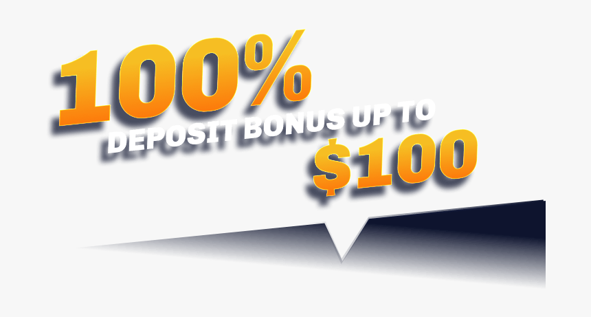 100% Deposit Bonus Up To $100 - Graphic Design, HD Png Download
