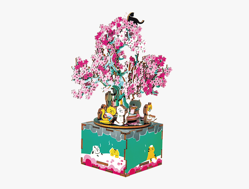 Cherry Blossom Tree-am409 - Music Box, HD Png Download