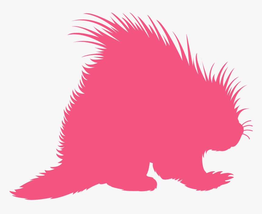 Porcupine Silhouette, HD Png Download