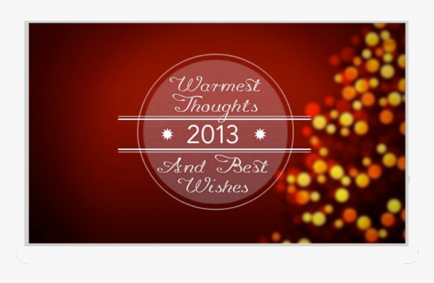 Happychristmas2012 - Blue Christmas Background Hd, HD Png Download