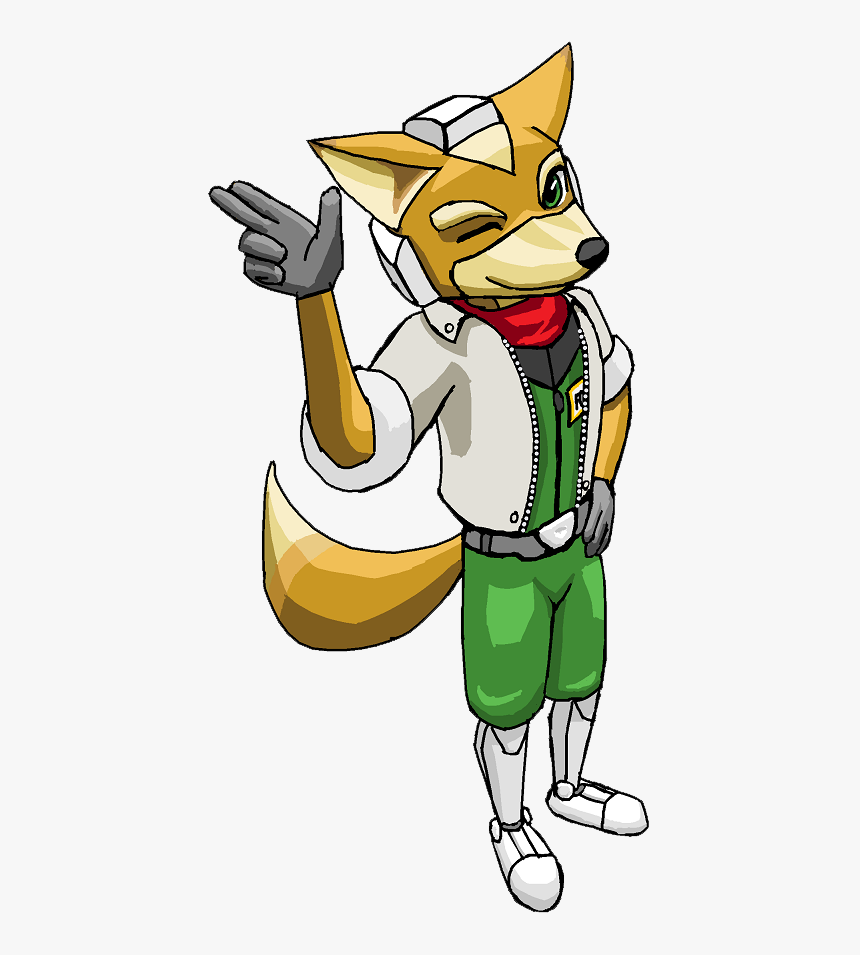 Fox Mccloud - Cartoon, HD Png Download
