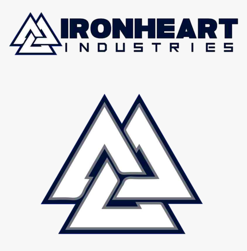 Ironheart Industries Logo Both - Built By Titan, HD Png Download