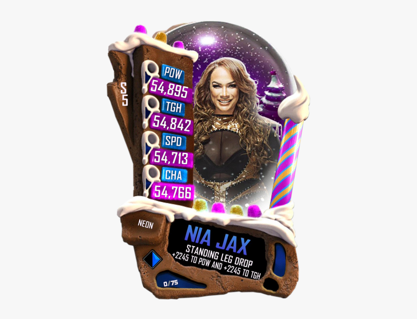Wwe Supercard Christmas Cards, HD Png Download