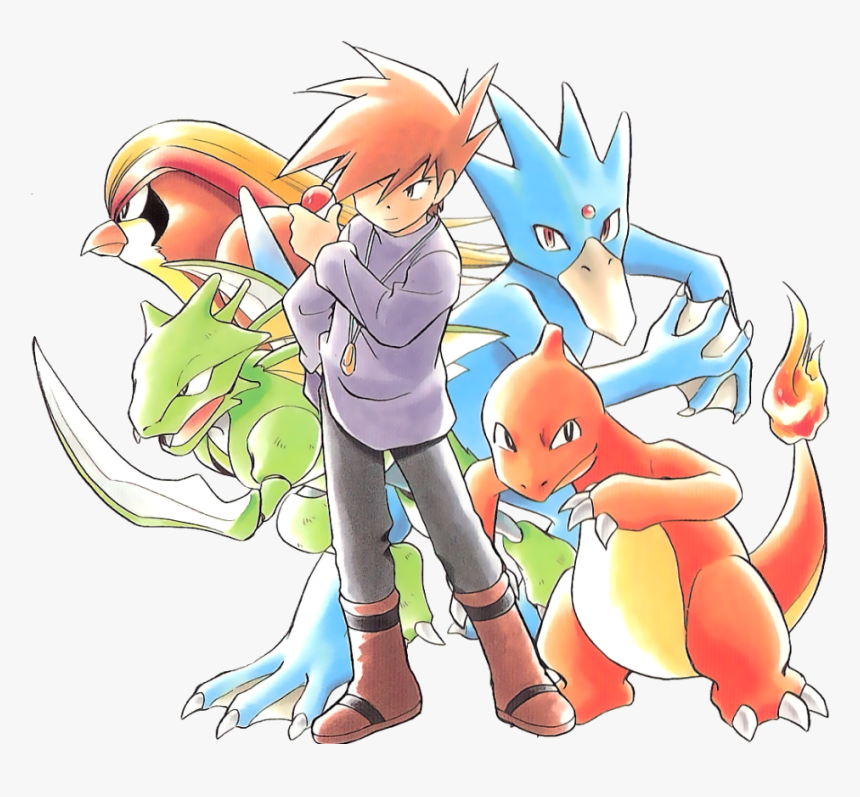 Pokemon Manga Blue, HD Png Download