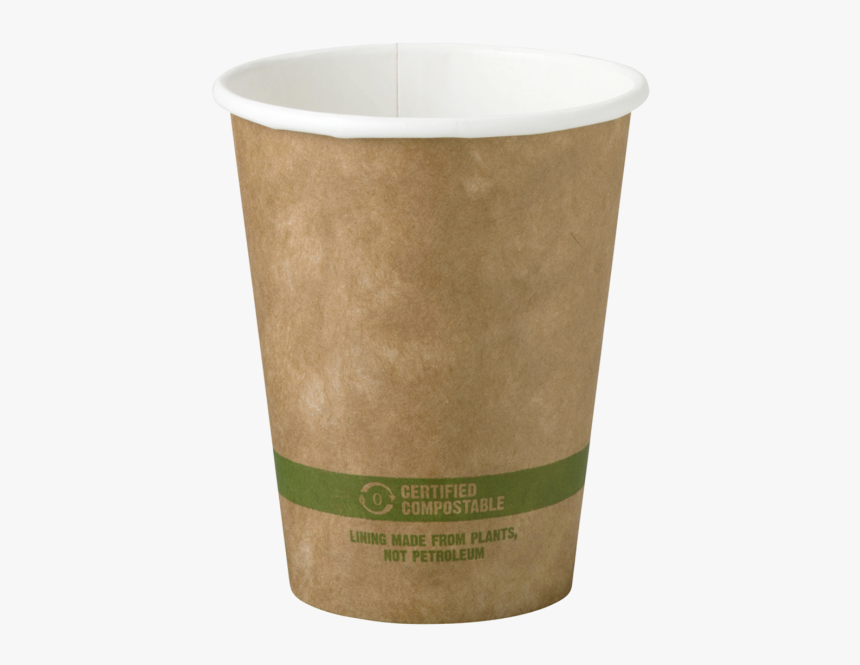 8 Oz Disposable Kraft Paper Hot Cup 
 Title 8 Oz Disposable, HD Png Download