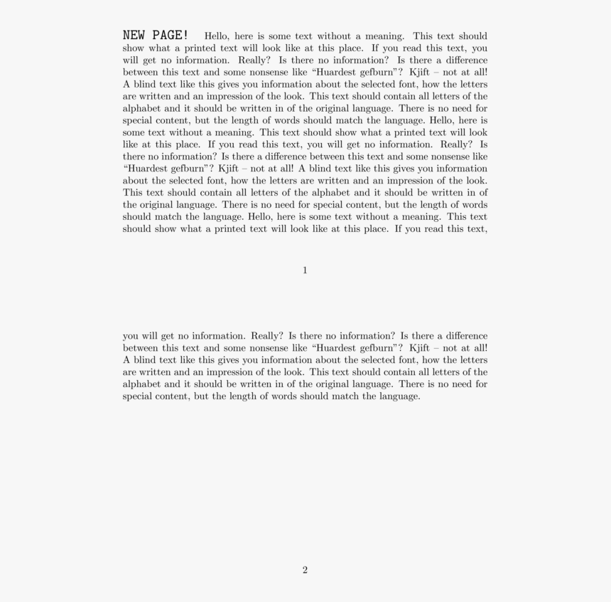 Afterpage Fails On 2nd Page - Carlota Caulfield, HD Png Download