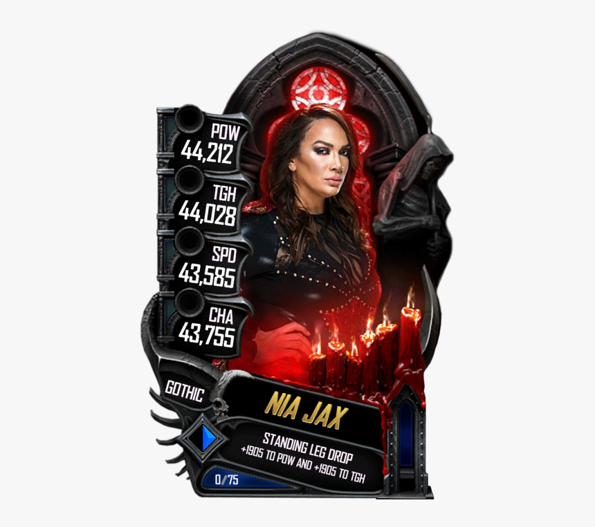 Gothic Cards Wwe Supercard, HD Png Download