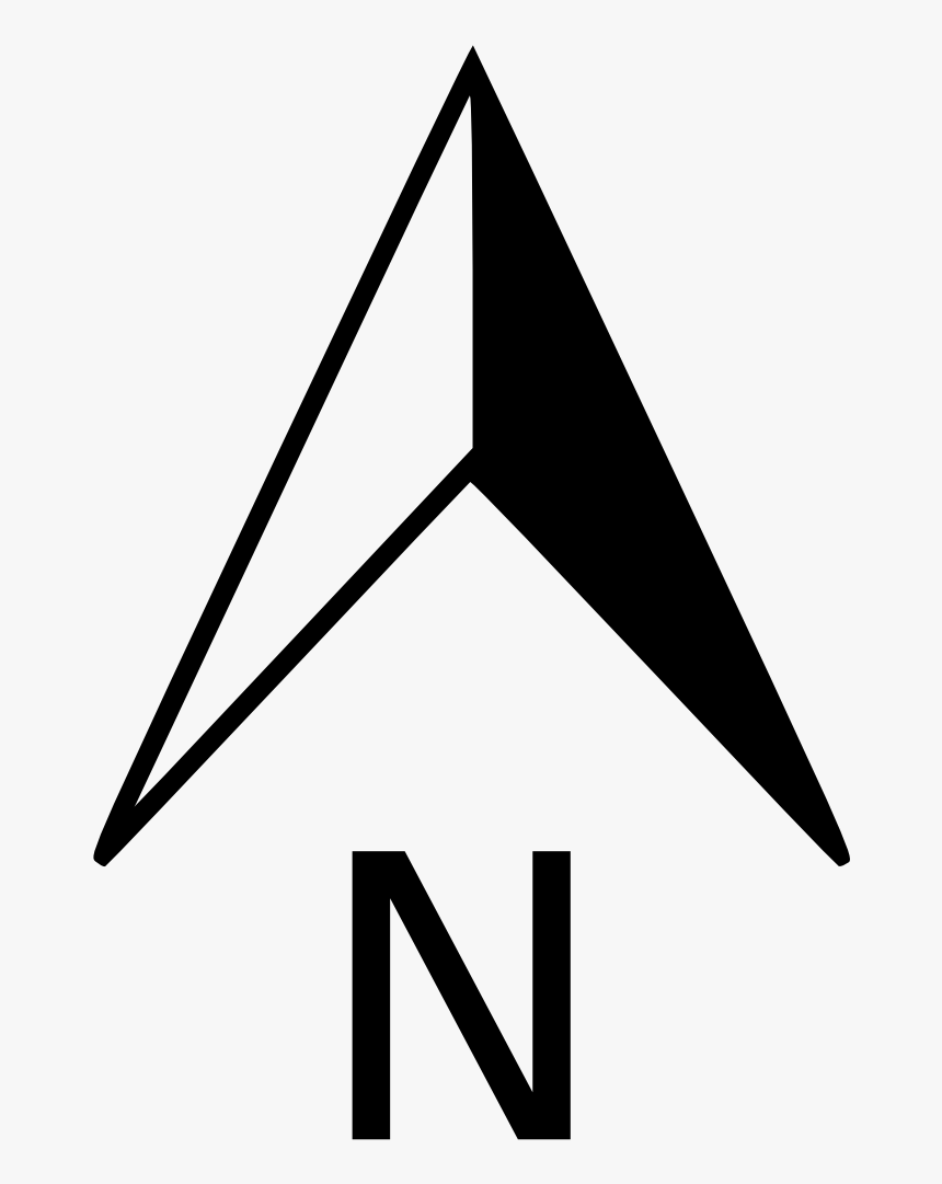 North Arrow Svg - North Arrow Png, Transparent Png