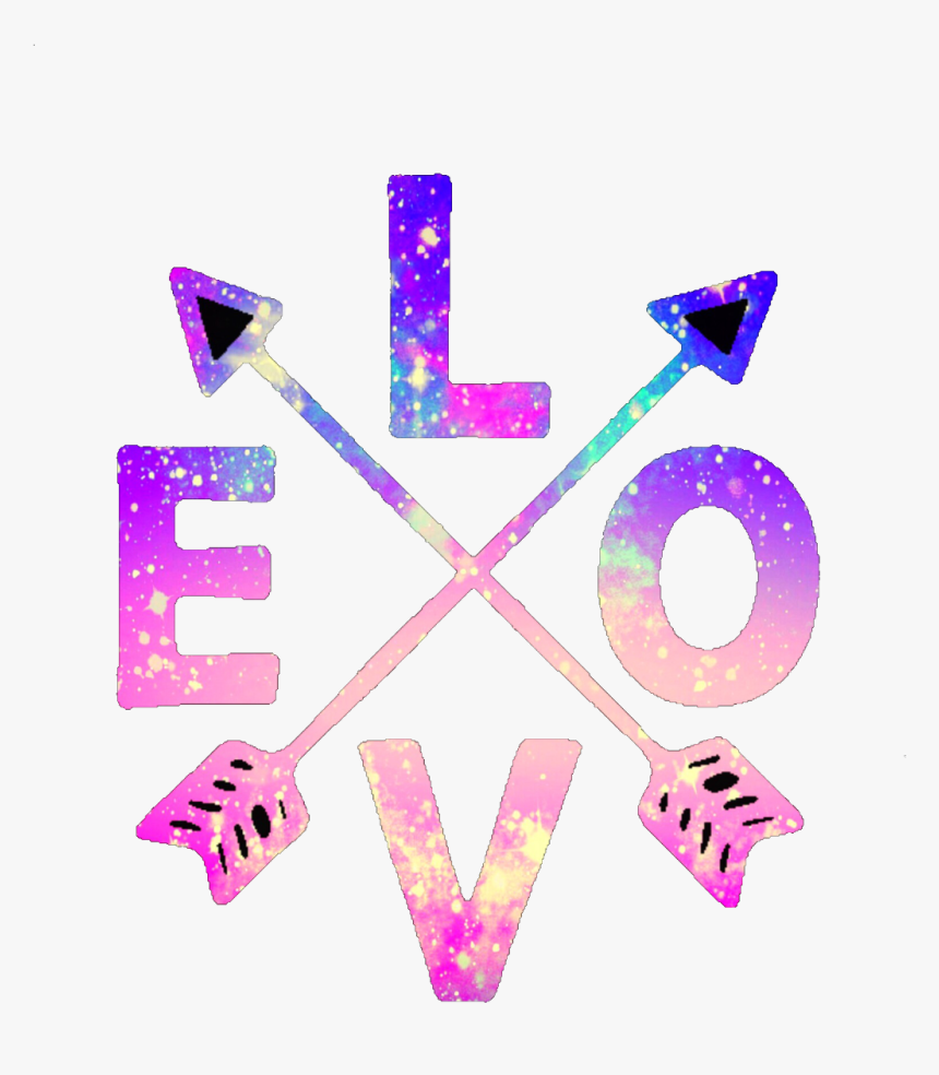 #ftestickers #glitter #sparkle #galaxy #love #arrows - Paper Product, HD Png Download