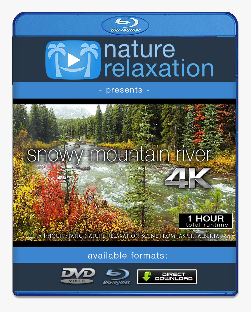 Snowy Mountain River - 4k Resolution, HD Png Download
