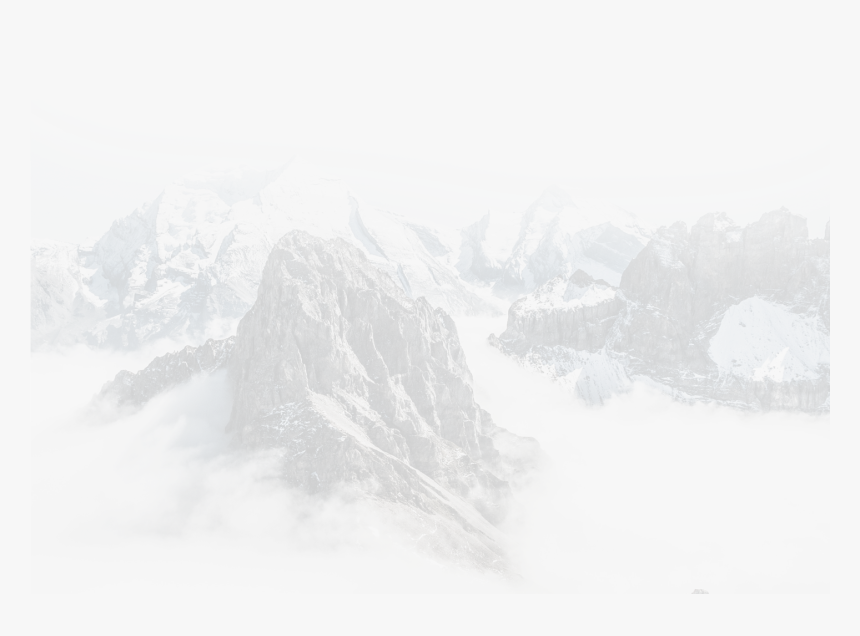 Mountain Gray Bg - Snow, HD Png Download