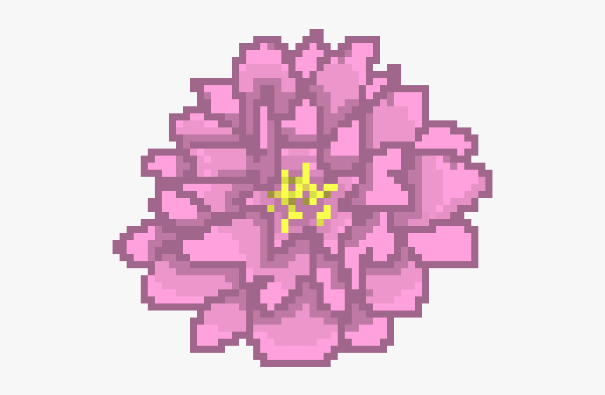 Chrysanthemum Pixel Art, HD Png Download