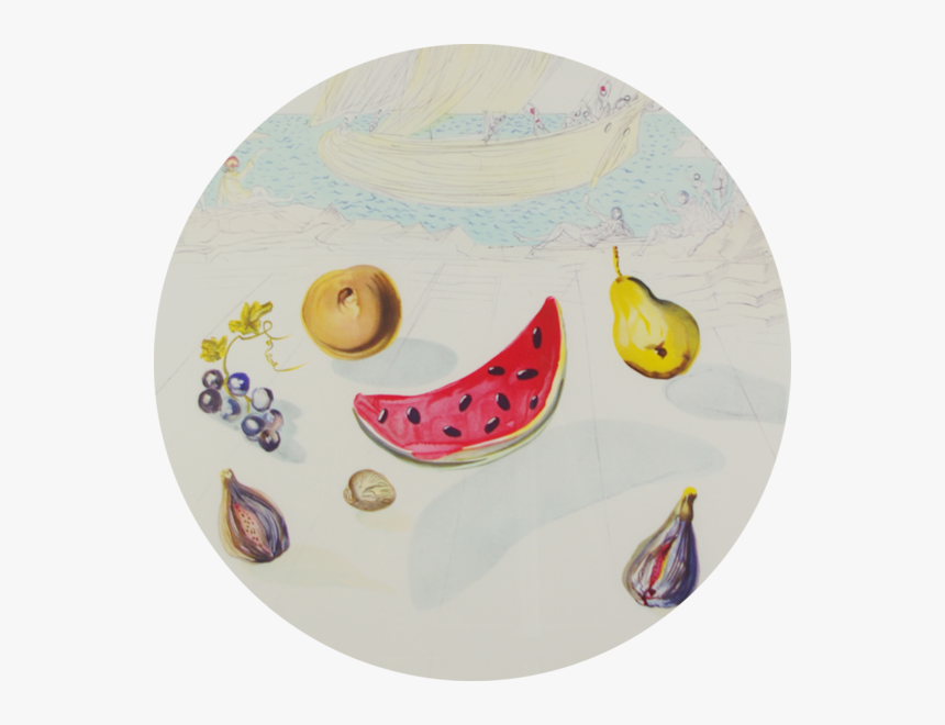 Salvador Dali Paintings On Fruits, HD Png Download