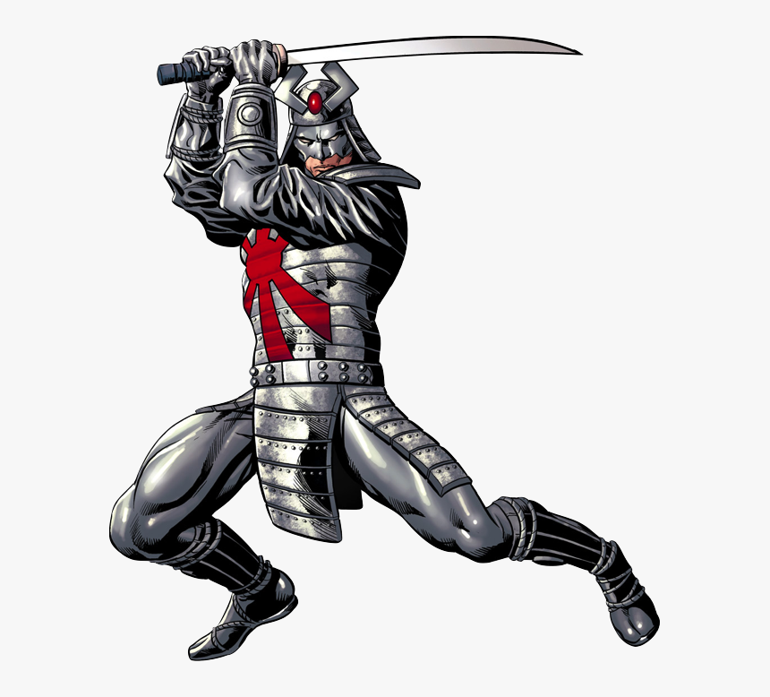 Japanese Samurai Transparent Free Png - Silver Samurai Comics, Png Download