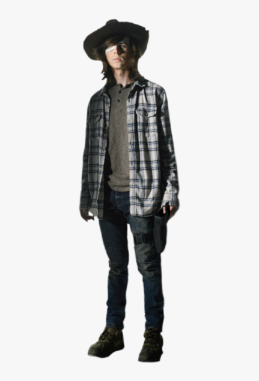 Carl Grimes Cardboard Cutout, HD Png Download