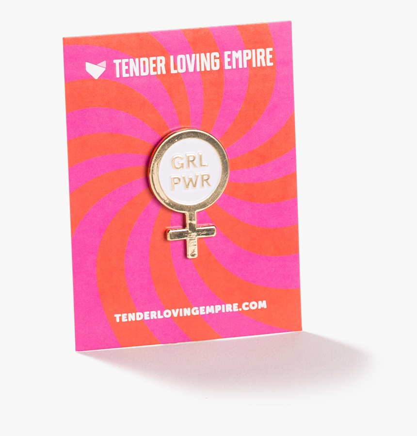 Girl Power Pin - Poster, HD Png Download