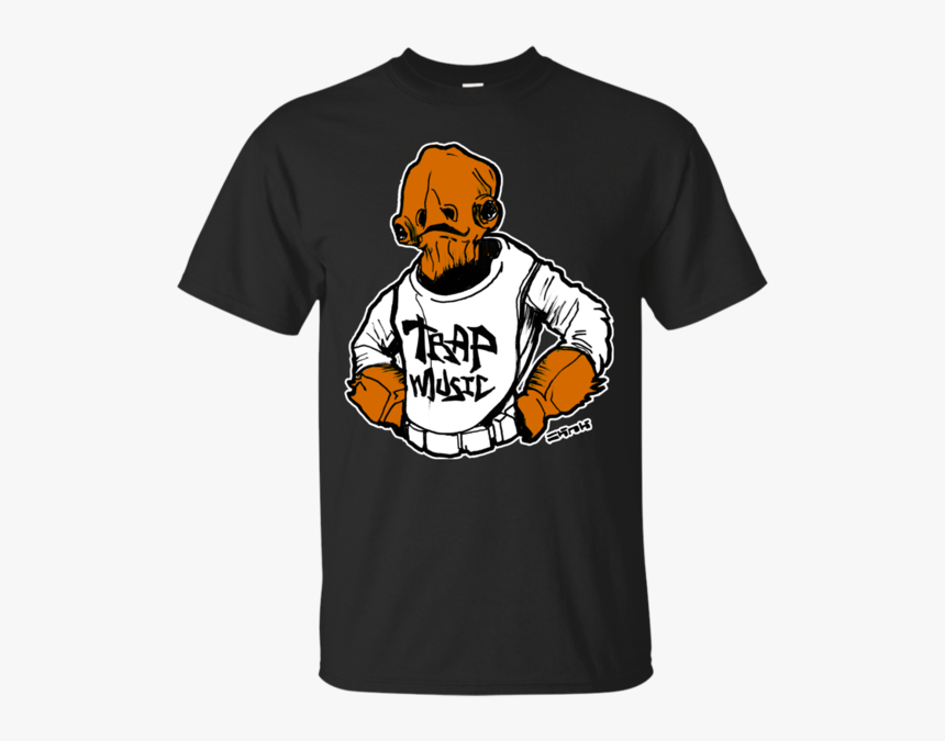 Admiral Ackbar Trap Music T Shirt & Hoodie - Luchador Psycho Vector, HD Png Download