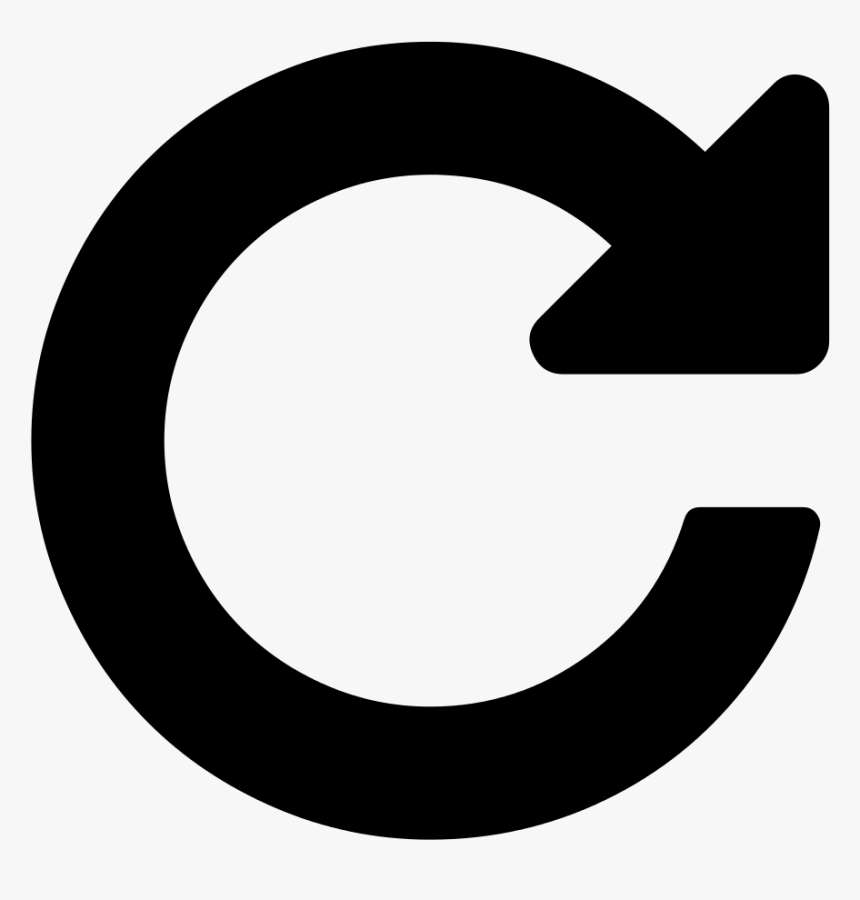 Replay Button, Incomplete Circle With An Arrow At One - Repeat Png, Transparent Png