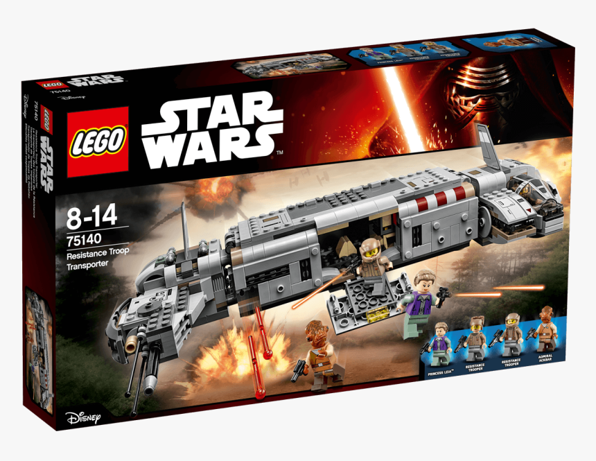 Resistance Troop Transport - Lego Star Wars 75140, HD Png Download