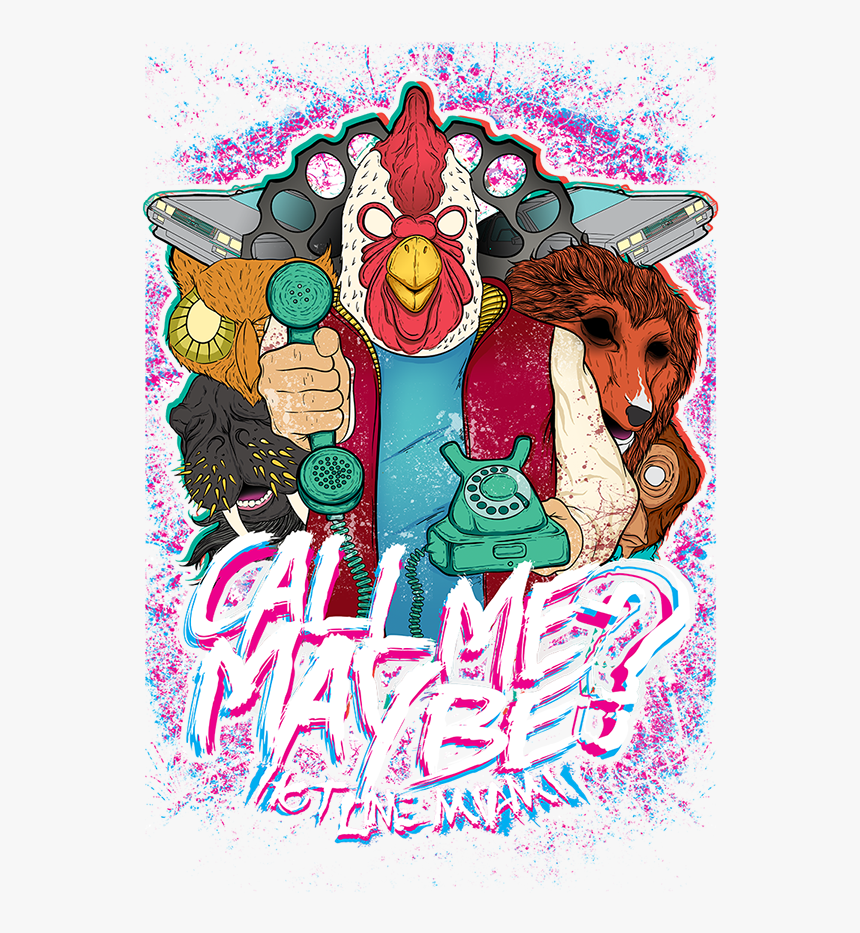 Hotline Miami , Png Download - Illustration, Transparent Png