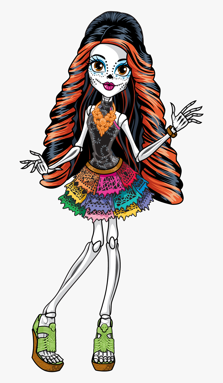 Skelita Calaveras, HD Png Download
