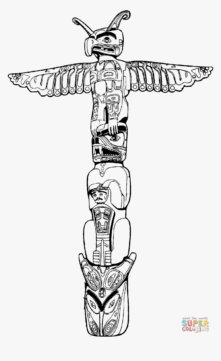 Totem Pole Png, Transparent Png