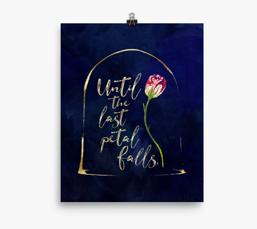 Until The Last Petal Falls - Calligraphy, HD Png Download
