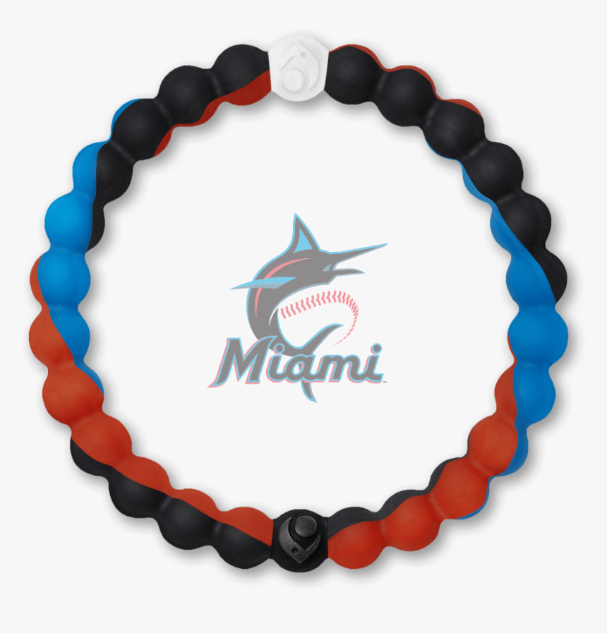 Black, Blue And Orange Silicone Beaded Bracelet With - Lokai Pantone, HD Png Download