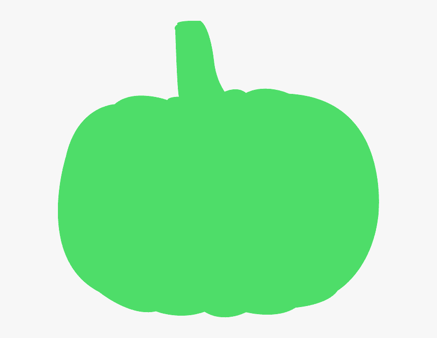 Silueta De Calabaza Png, Transparent Png
