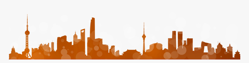Modern City Silhouette , Png Download - Pudong Skyline, Transparent Png