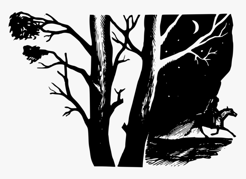 Graphic Design,plant,silhouette - An Unquiet Heart, HD Png Download