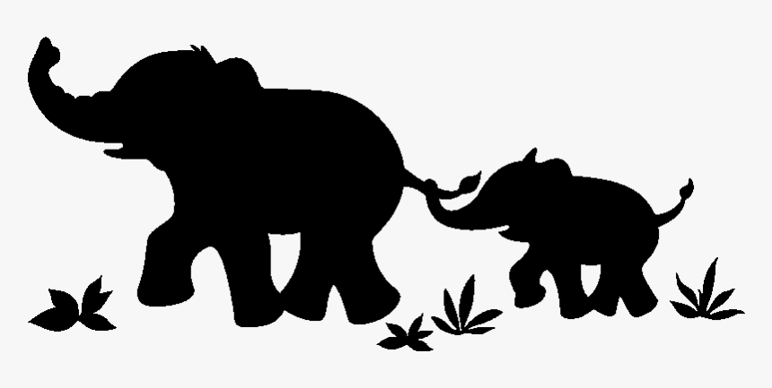 Baby Elephant Silhouette Png Transparent Png Transparent Png Image Pngitem