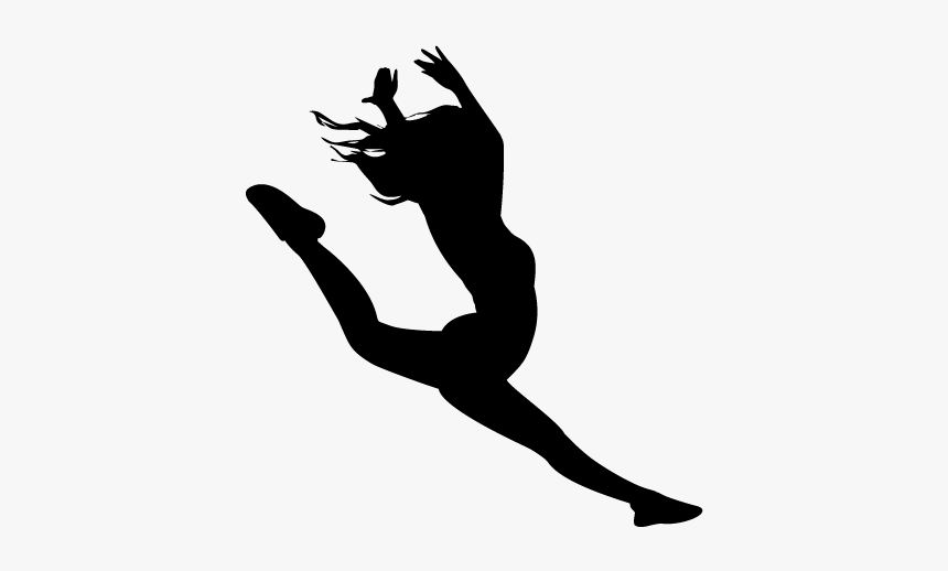 Dance Squad Silhouette Cheerleading Drill Team - Drill Team Kick Silhouette, HD Png Download