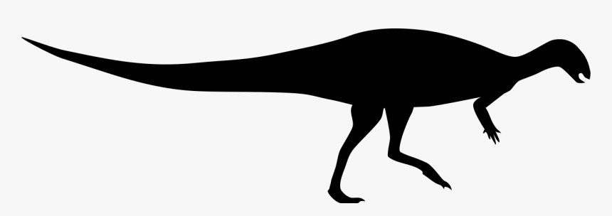 Acrocanthosaurus Silhouette, HD Png Download