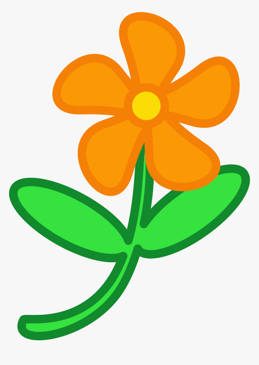 Cartoon Flower Clip Art - Flower Clip Art, HD Png Download