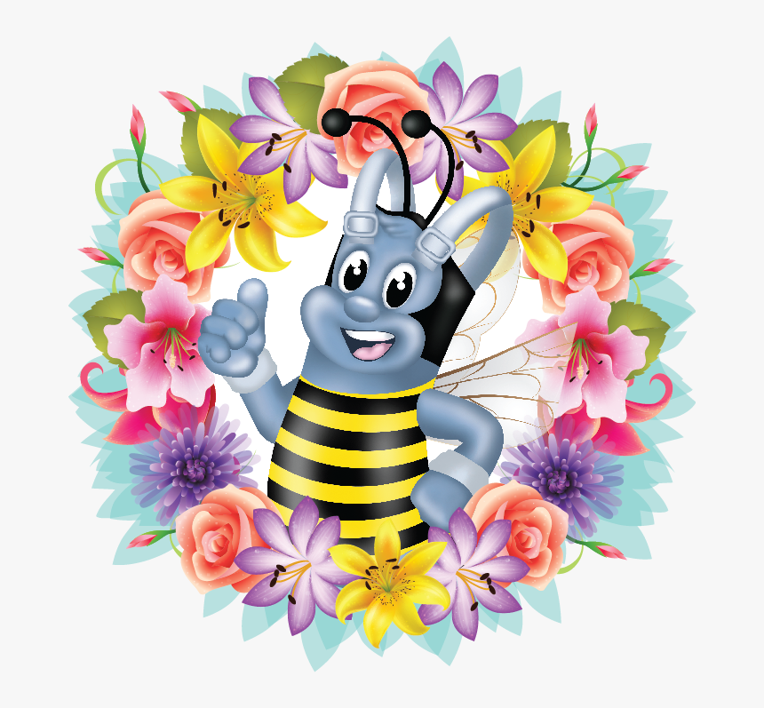 Able Flower Circle - Illustration, HD Png Download