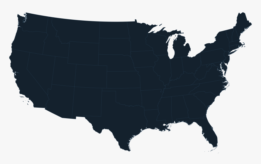 Out Of The Map Topgolf Live Events - United States Map Blacked Out, Hd Png Download ,  Transparent Png Image - Pngitem