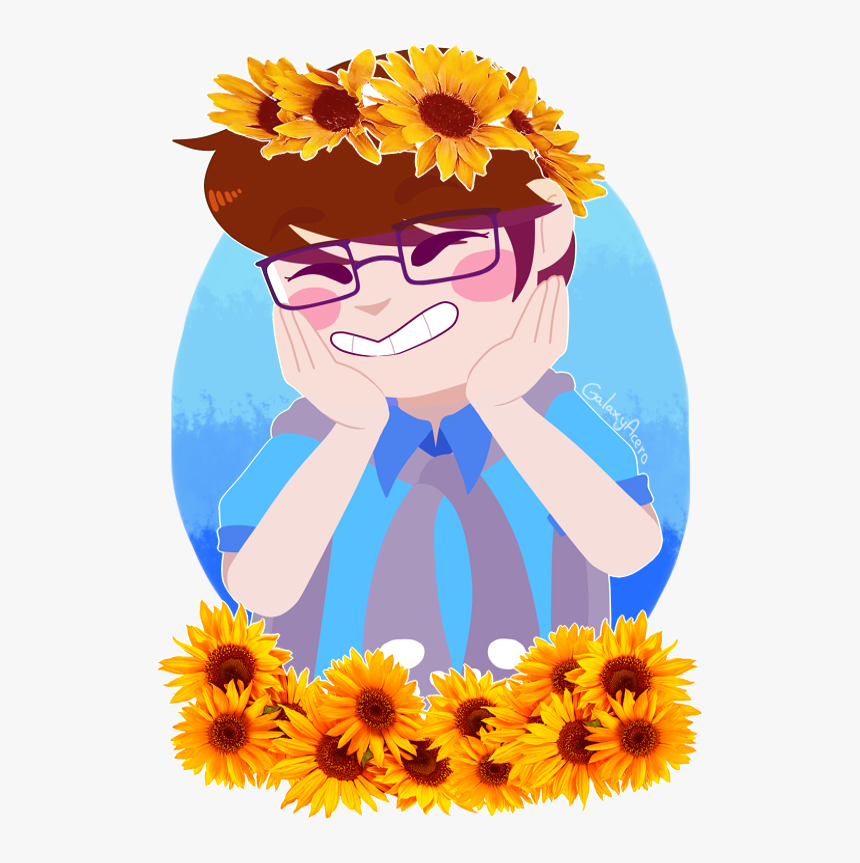 Transparent Flower Crown Png - Sun Flower Crown Transparent, Png Download
