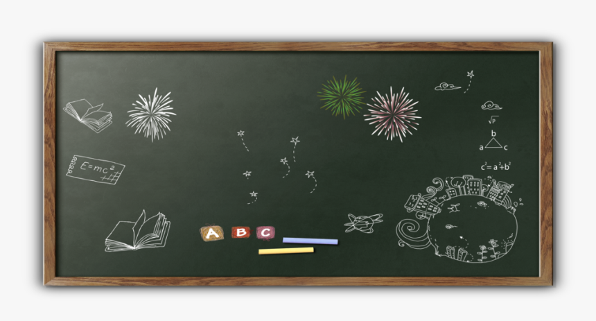 Kisspng Blackboard Classroom Blackboard Chalk Fireworks, Transparent Png