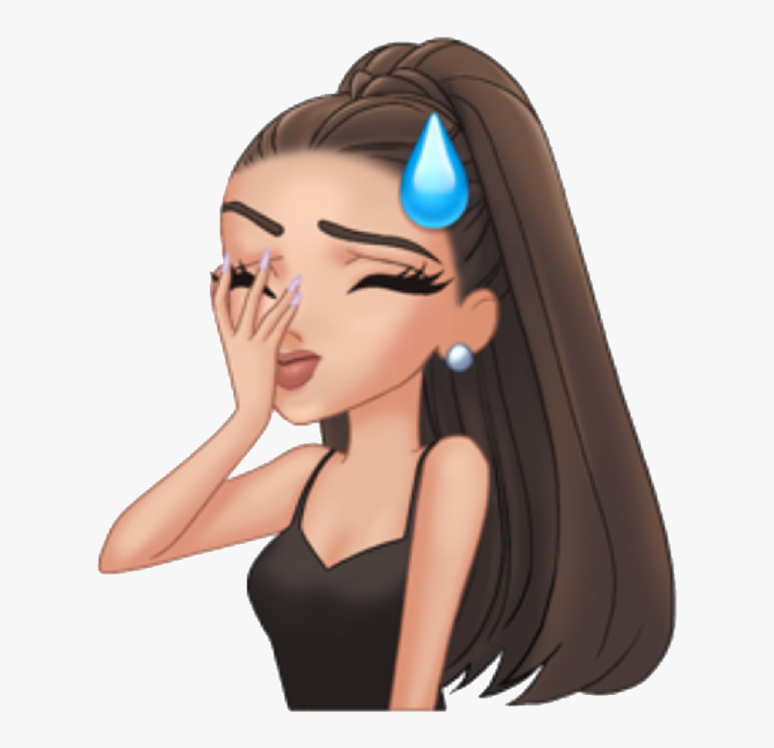 #ariana #grande #arianagrandesticker #arimoji #cute - Arimojis Emojis Ariana Grande, HD Png Download