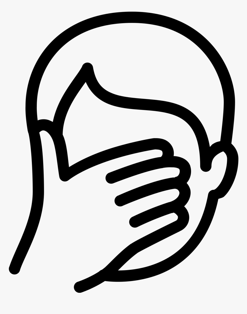 Facepalm Icon Transparent , Png Download - Transparency, Png Download
