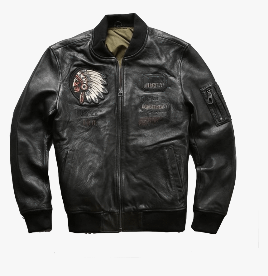 フライト ジャケット 革, HD Png Download