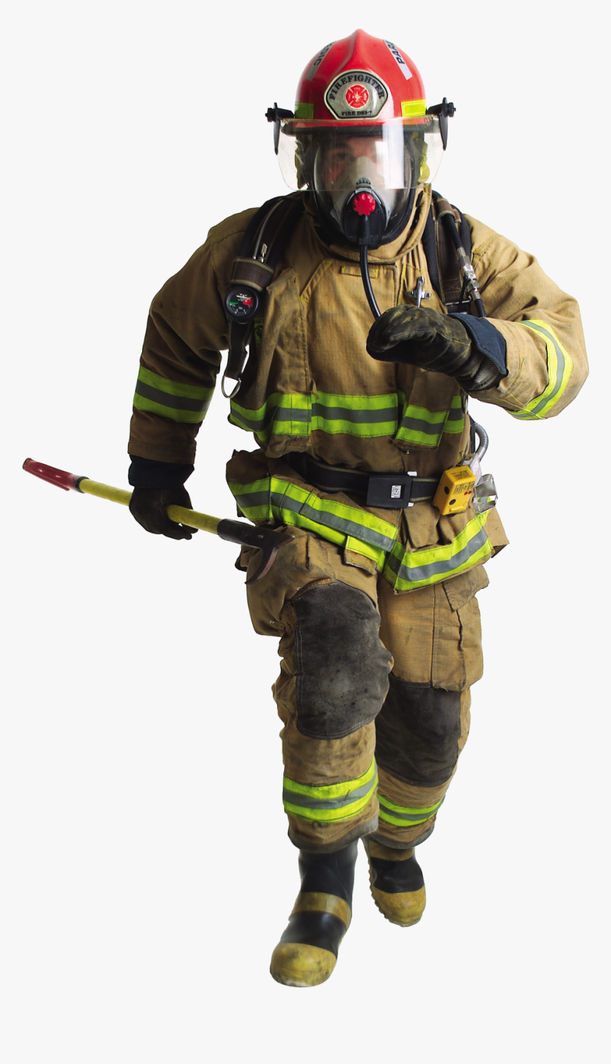 Firefighter Png Image - Firefighter Run, Transparent Png